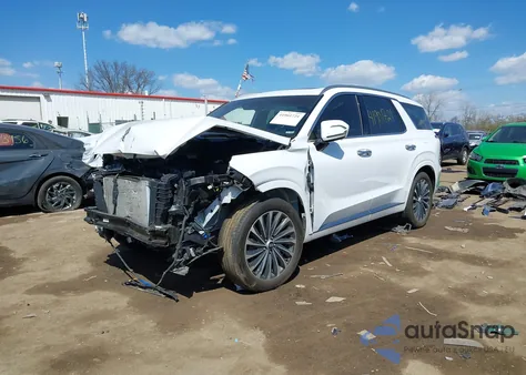 2024 Hyundai Palisade Calligraphy from USA, damaged, VIN KM8R7DGE1RU760287